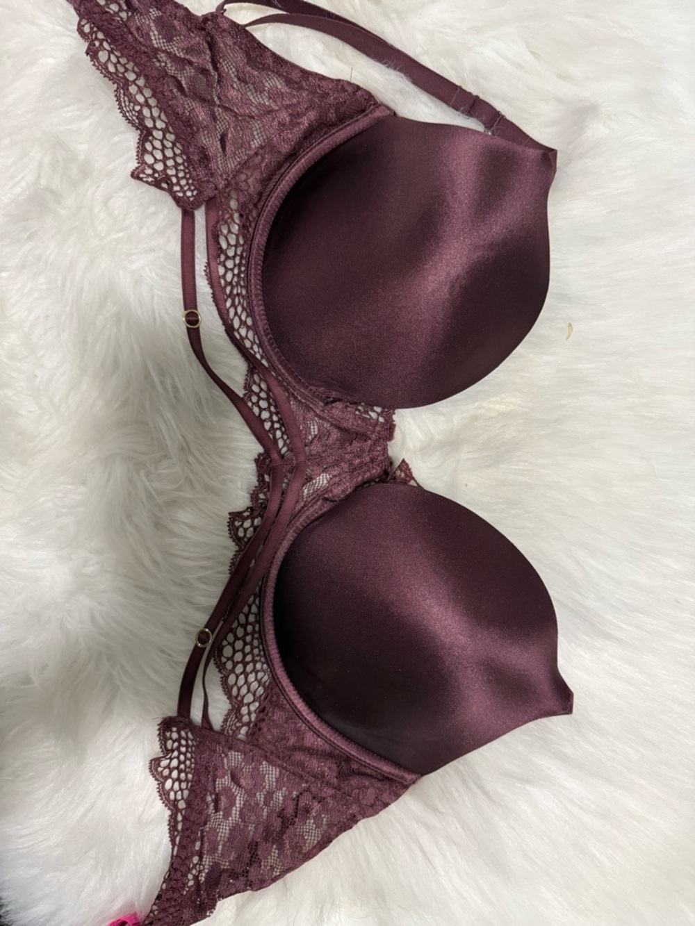 La SENZA Beyond Sexy Ultimate Plunge Bra - Burgundy